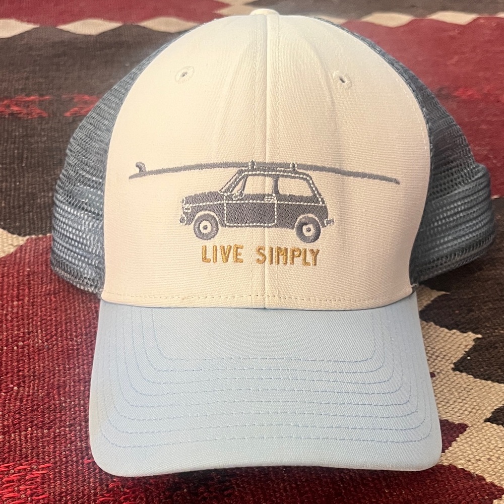 Patagonia Blue Mesh Cap